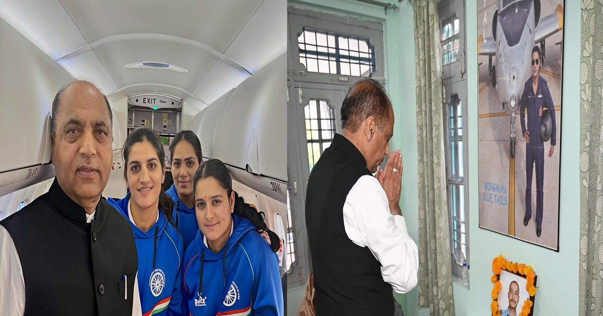 जयराम: विश्व विजेता खिलाड़ियों से संग सेल्फी, शहीद नमांश स्याल को श्रद्धांजलि