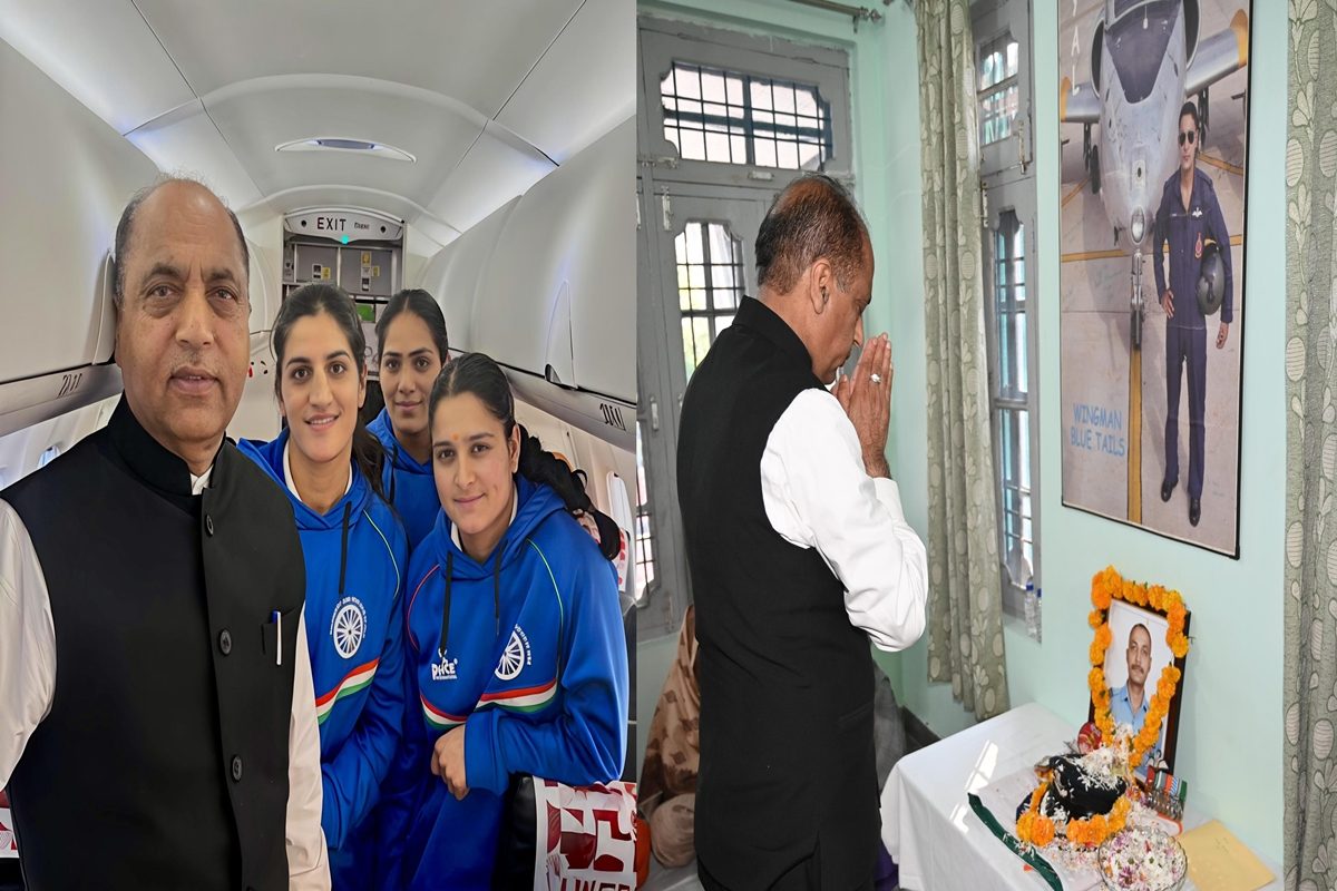 जयराम: विश्व विजेता खिलाड़ियों से संग सेल्फी शहीद नमांश स्याल को श्रद्धांजलि