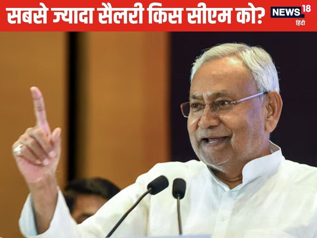 देश में किस राज्‍य के सीएम को मिलती है सबसे कम सैलरी, नीतीश को कितना मिलेगा?