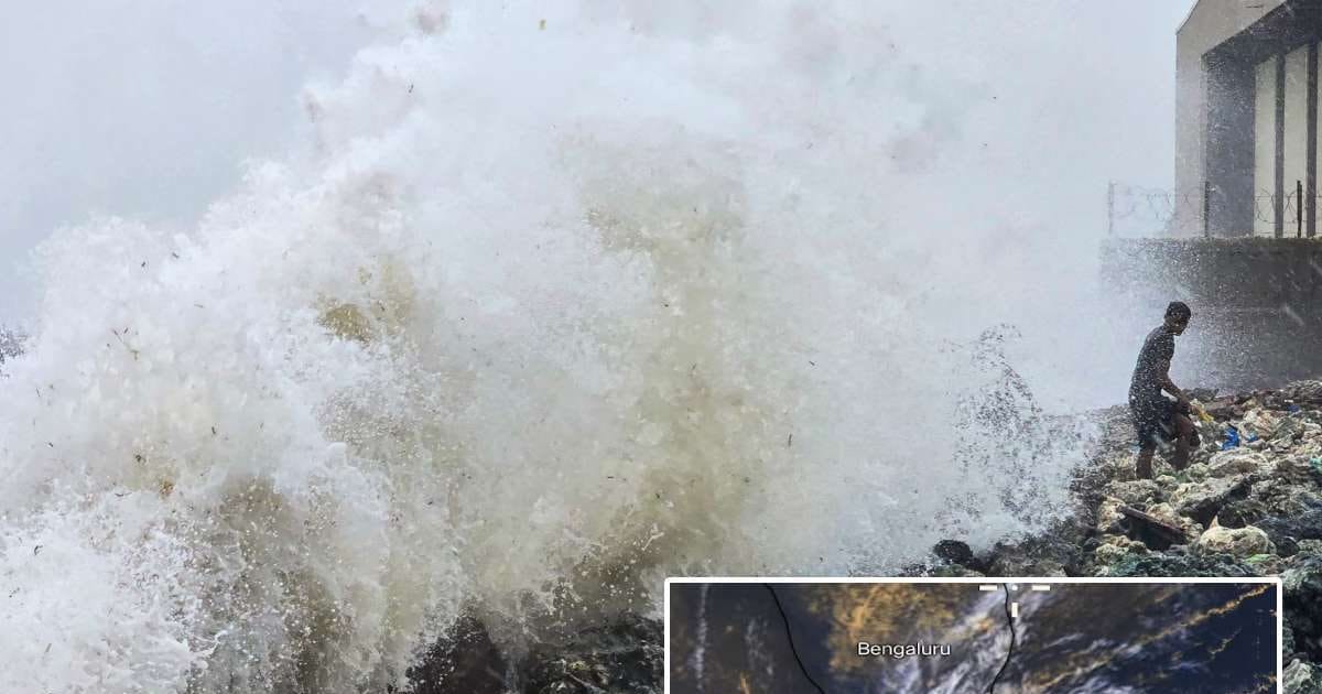 दितवाह ने श्रीलंका में ली 153 जानें, अब भारत आ रहा तूफान, 3 राज्‍यों में अलर्ट