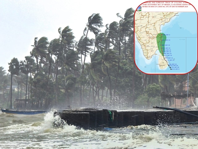 75 KM की रफ्तार से आ रही तबाही, IMD का अलर्ट, तूफान दितवाह का कब होगा लैंडफॉल