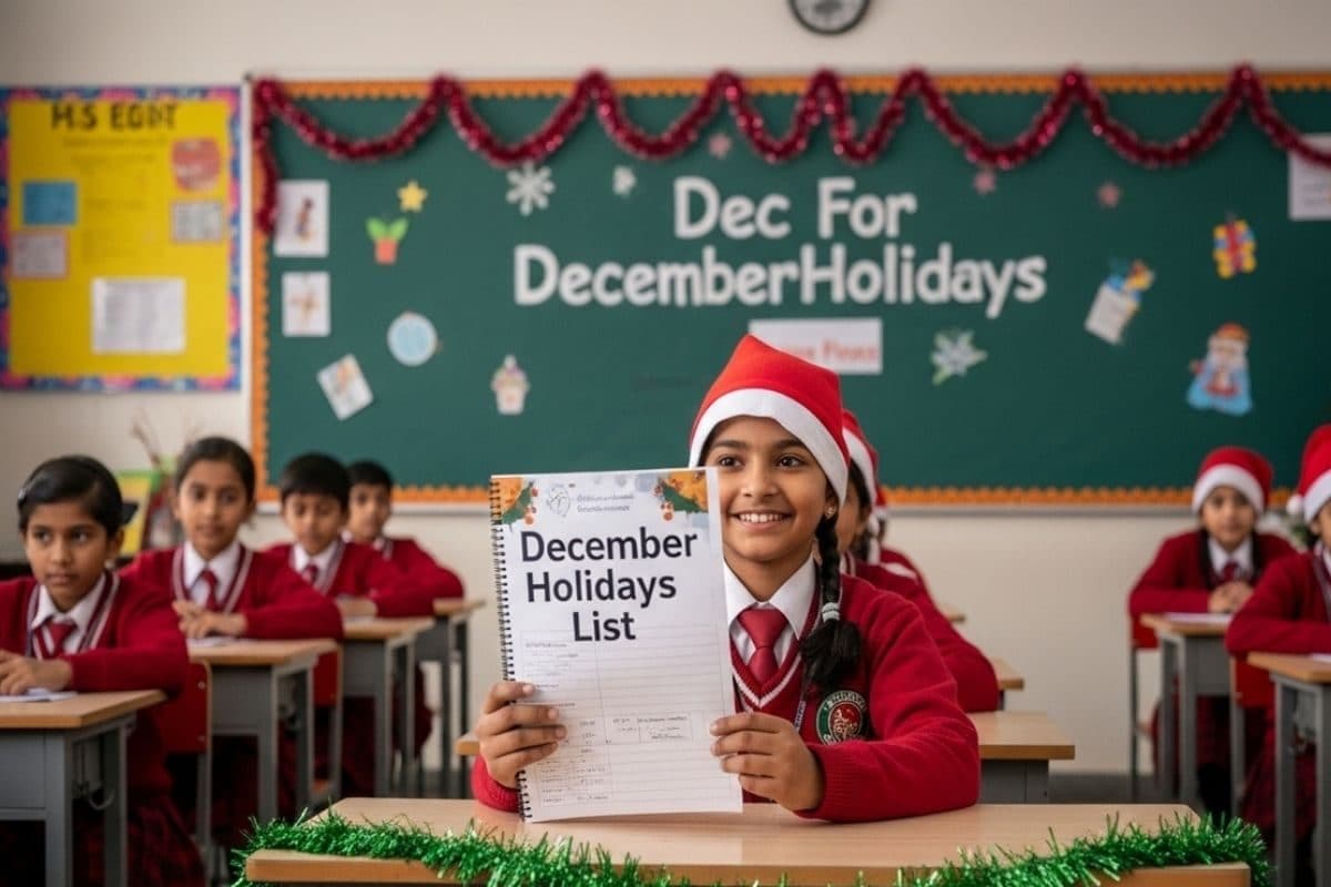 दिसंबर में फुल मौज में रहेंगे बच्चे सर्दियों में मिलेंगी बंपर छुट्टियां