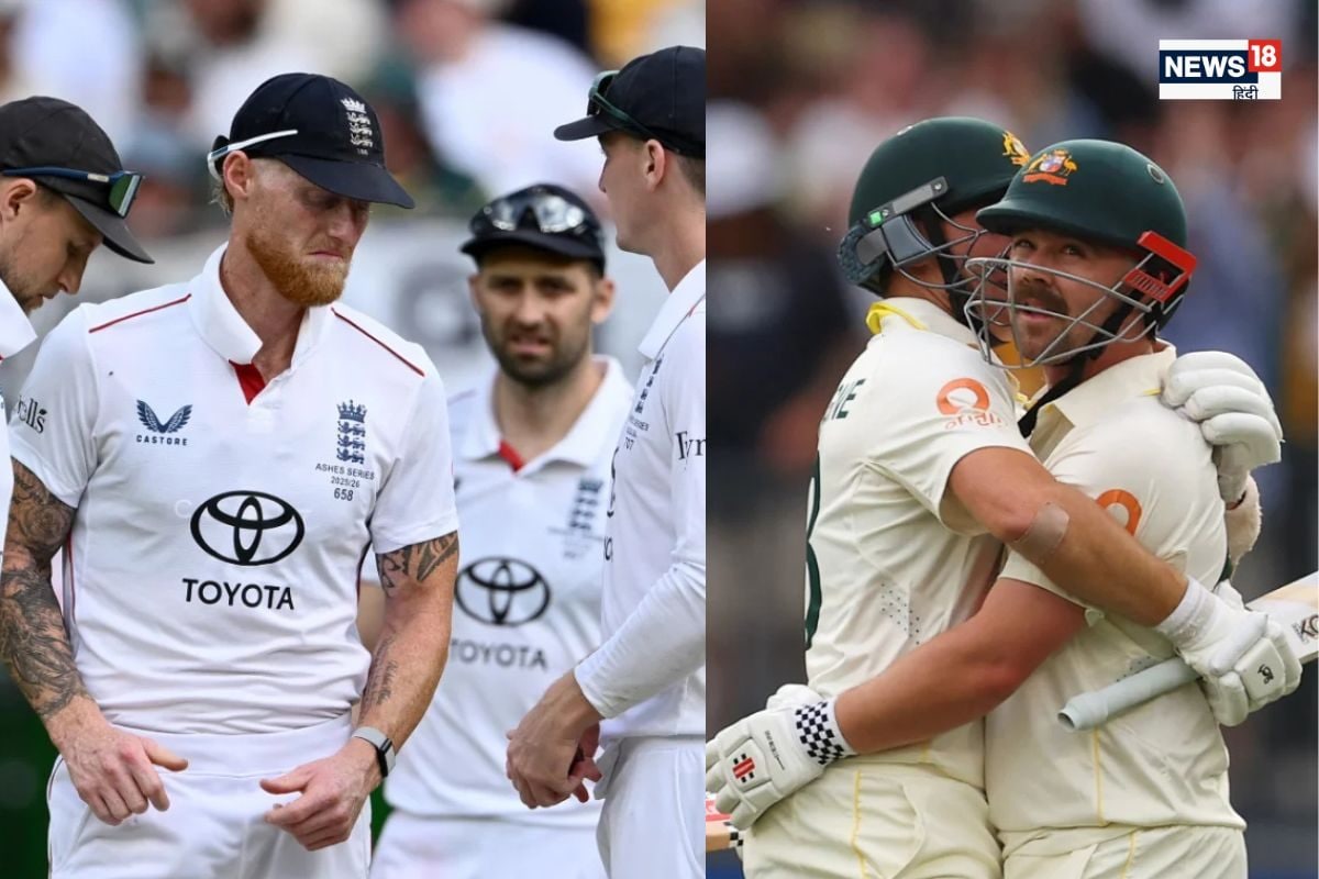 ट्रेविस हेड के तूफान के आगे इंग्लैंड ने टेके घुटने, ऑस्ट्रेलिया ने 8 विकेट जीत