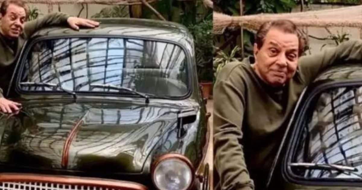 Dharam Paaji had bought this car 65 years ago for Rs 18,000, he has kept it safely even today.