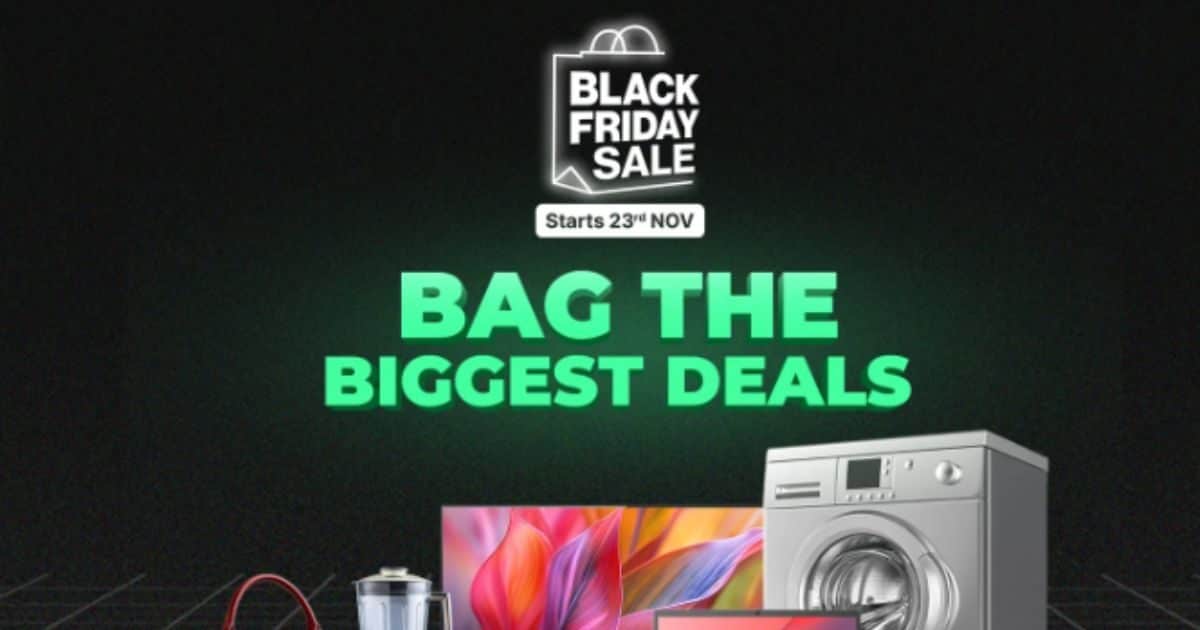 Tach – Flipkart Black Friday Sale starts 23 november ends on 30 november buy electronic items fashion geysers 80 percent off