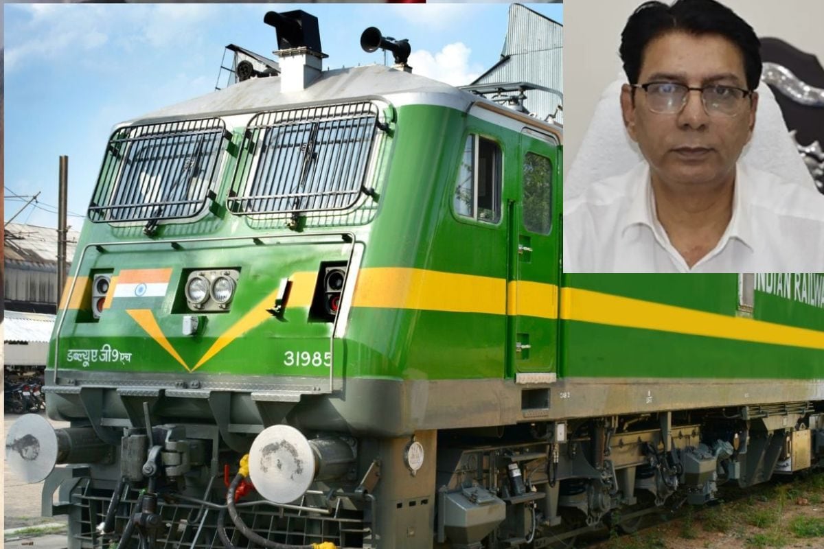 इंजन प्रोडक्‍शन में रिकार्ड बनाने वाले मध्‍य रेलवे के जीएम का सोते समय निधन