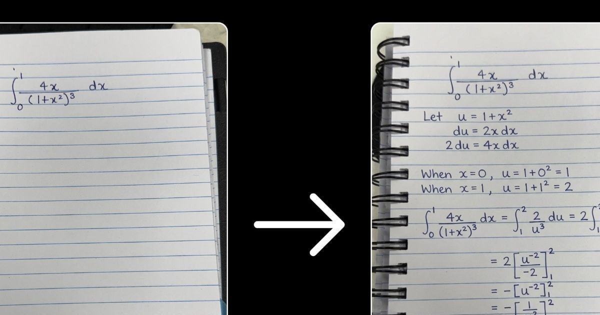 गणित का सवाल और AI ने हाथ से लिखकर दिया जवाब! कहीं बेवकूफ न बन जाएं छात्र