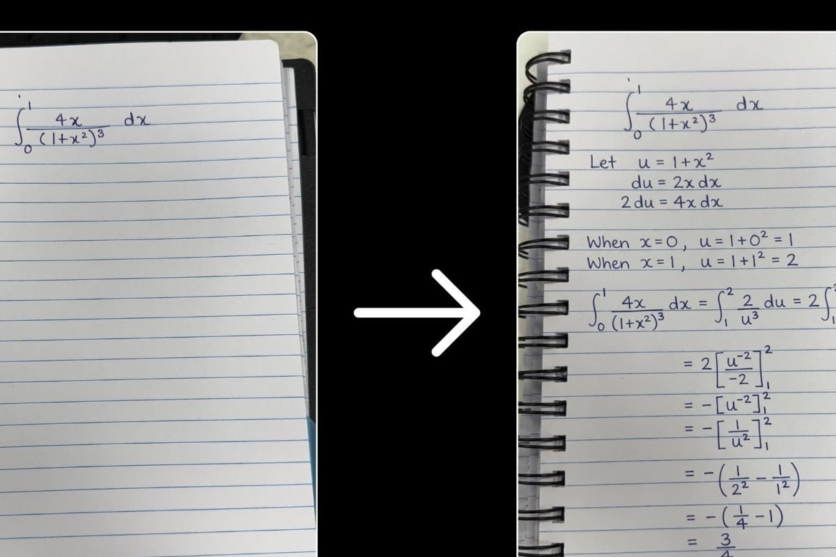 गणित का सवाल और AI ने हाथ से लिखकर दिया जवाब! कहीं बेवकूफ न बन जाएं छात्र