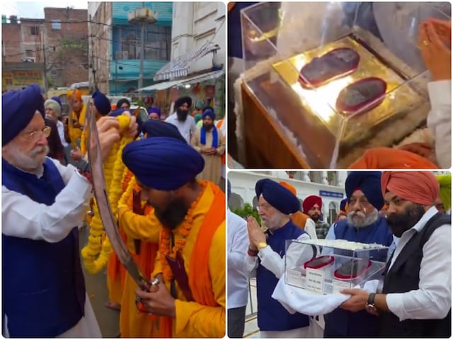 गुरु गोबिंद सिंह जी के पवित्र जूते 300 साल बाद पटना साहिब लौटे गुरु गोबिंद सिंह जी के पवित्र जूते 300 साल बाद पटना साहिब लौटे