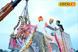 हाथी पर आया भाई, क्रेन से उतरी बहन, जोधपुर के मायरे ने जीता सबका दिल