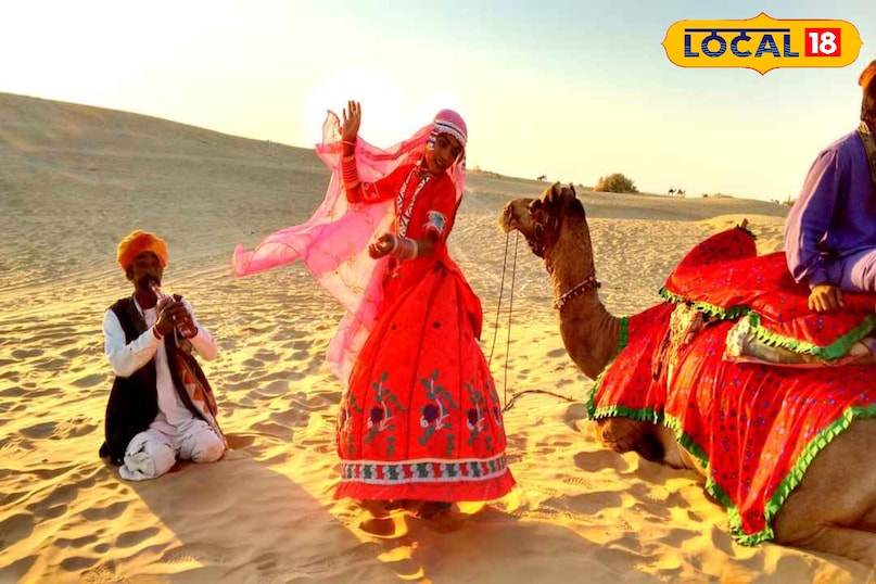 सुनहरे रेत के समंदर में मोती की तरह चमकता है जैसलमेर सुनहरे रेत के समंदर में मोती की तरह चमकता है जैसलमेर