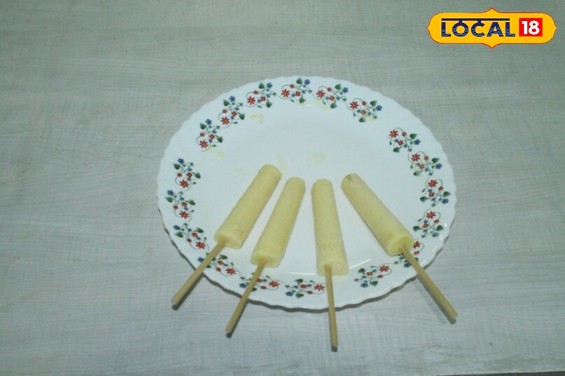 अंडे से बनी हुई कुल्फी.