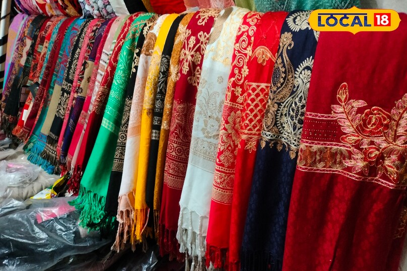 सर्दियों की शॉपिंग, ब्रांडेड गर्म कपड़ों का बाजार, winter spacial clothe market, local18, khargone letest news, Madhya Pradesh hindi news