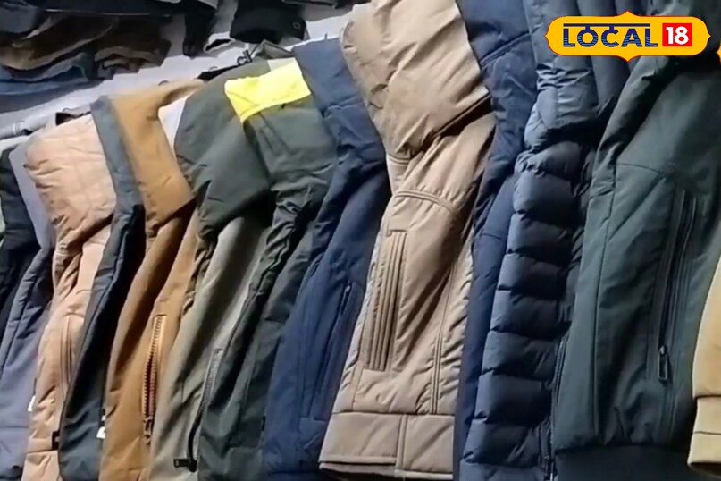 सर्दियों की शॉपिंग, ब्रांडेड गर्म कपड़ों का बाजार, winter spacial clothe market, local18, khargone letest news, Madhya Pradesh hindi news 