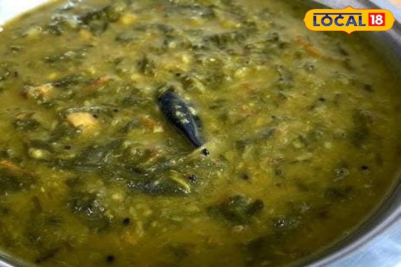 लहसुनी बथुआ दाल 