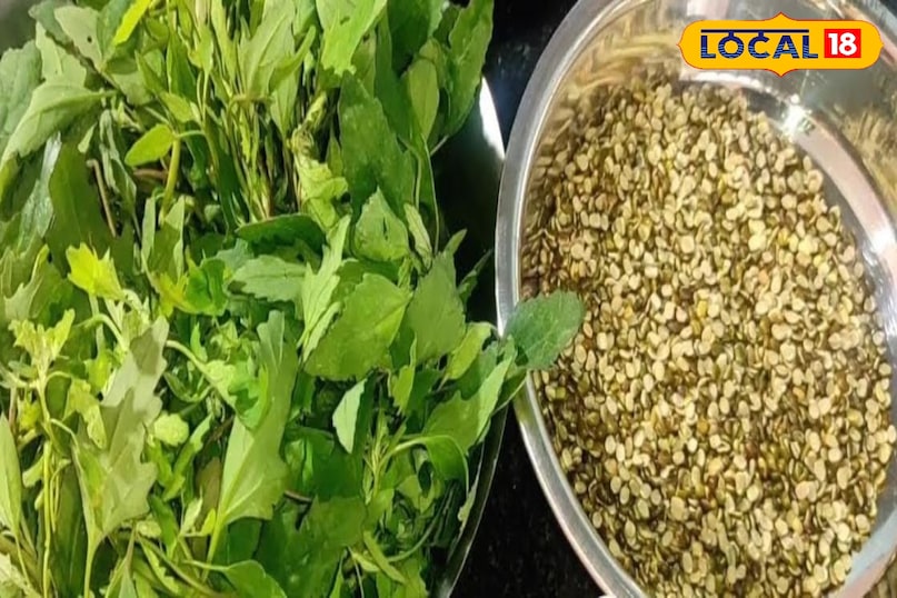 लहसुनी बथुआ दाल 