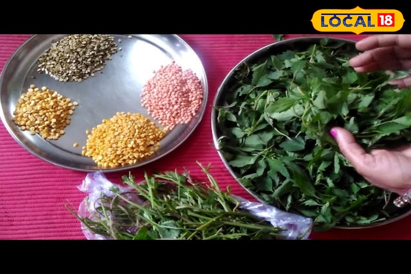 लहसुनी बथुआ दाल 