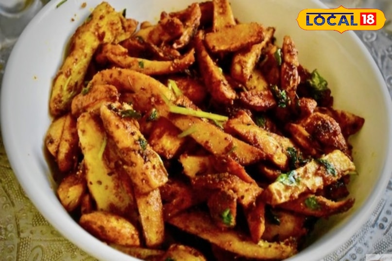 dry vegetable of pahadi arbi 