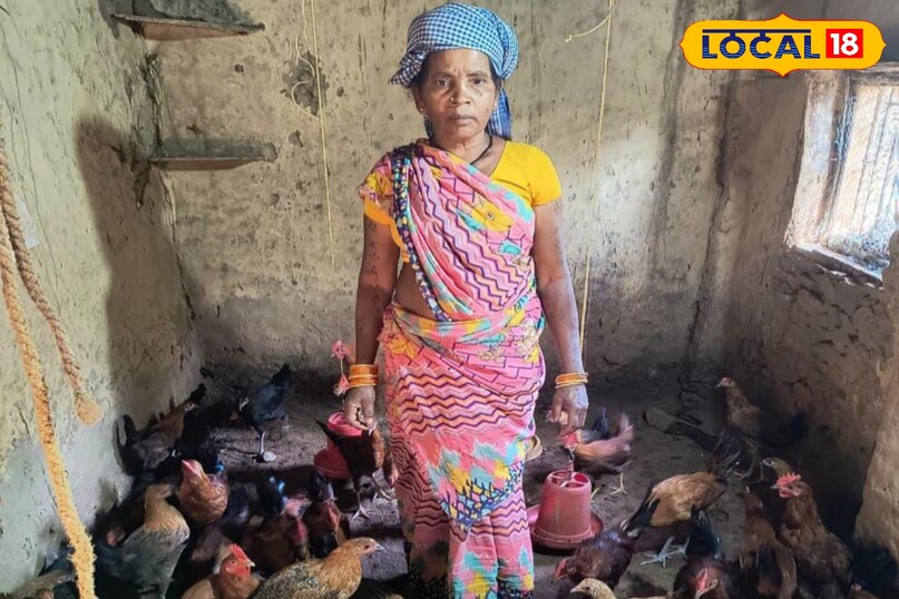 Butki Nag started poultry and goat rearing