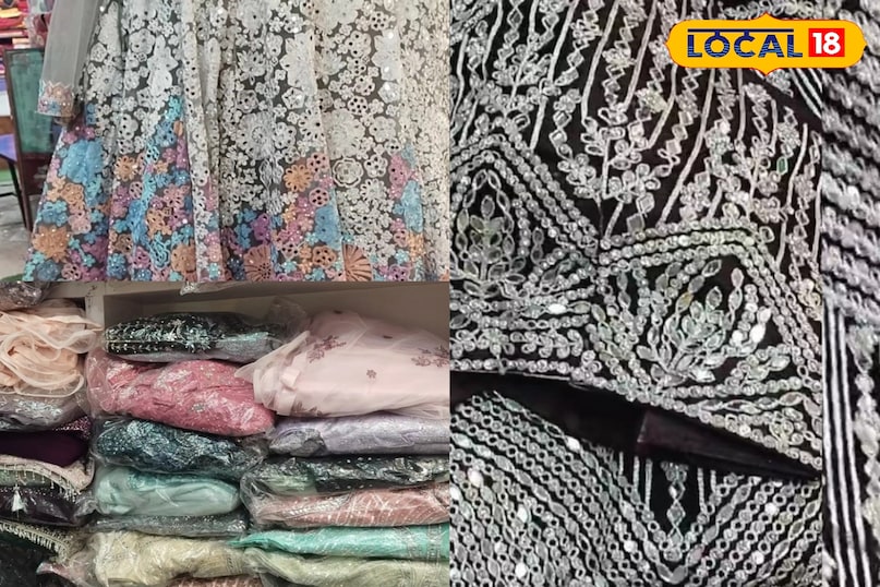 पश्चिमी उत्तर प्रदेश, मेरठ, वैवाहिक सीजन, ब्राइडल लहंगा, खरीदारी, मेरठ, घंटाघर, लोकल 18,Western Uttar Pradesh, Meerut, Wedding Season, Bridal Lehenga, Shopping, Meerut, Clock Tower, Local 18