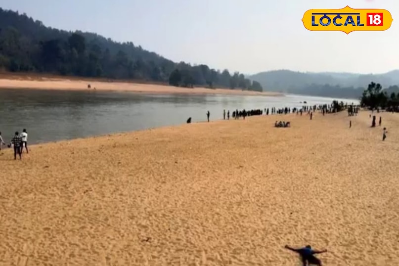 कनहर नदी के किनारे है खूबसूरत नजारा