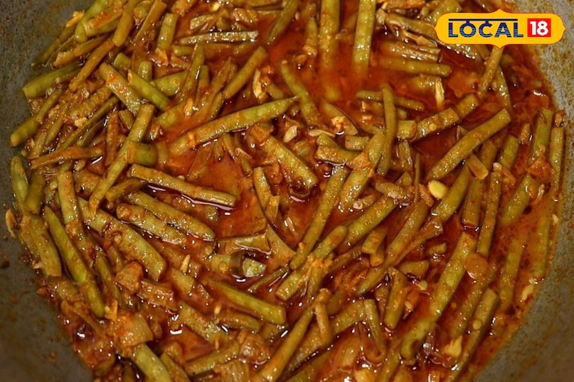 काचरा-ग्वारफली की सब्जी 