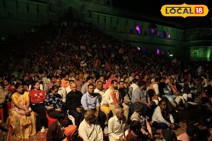 Nimad Utsav Maheshwar, Maheshwar cultural festival, Gangaur folk dance nimad utsav, Maheshwar tourism, Khargone cultural festival, nimad utsav 2025, local18, khargone letest news, Madhya Pradesh hindi news 