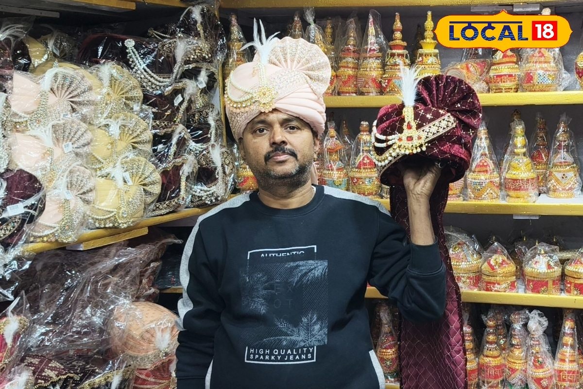 दिल्ली वाले पाग की बिहार में धूम, दूल्हे इस तरह का सेहरा कर रहे हैं खूब पसंद