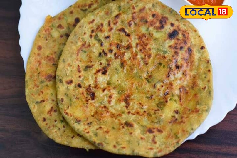 गाजर-मेथी पराठा