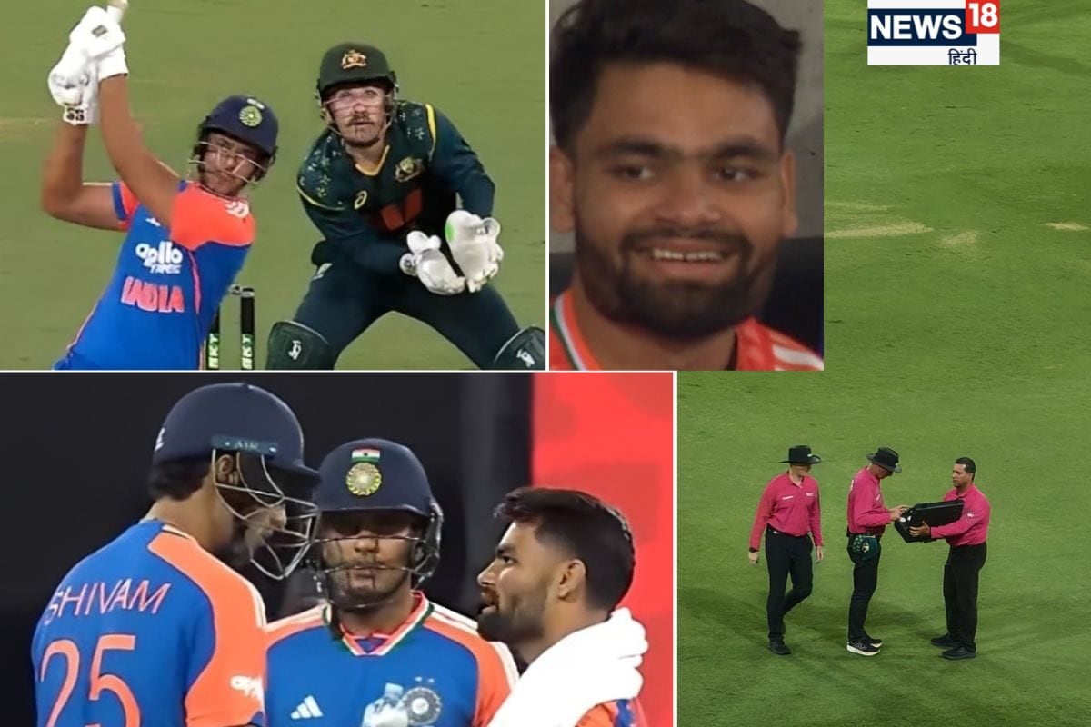 रिंकू ने कान में ऐसा क्या कहा? दुबे ने अगली ही गेंद पर 6 मारकर गुमा दी गेंद