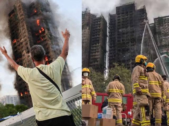 हांगकांग की आग में 'भगवान' का इंतजार कर रहा था, 24 घंटे बाद जिंदा निकला शख्स