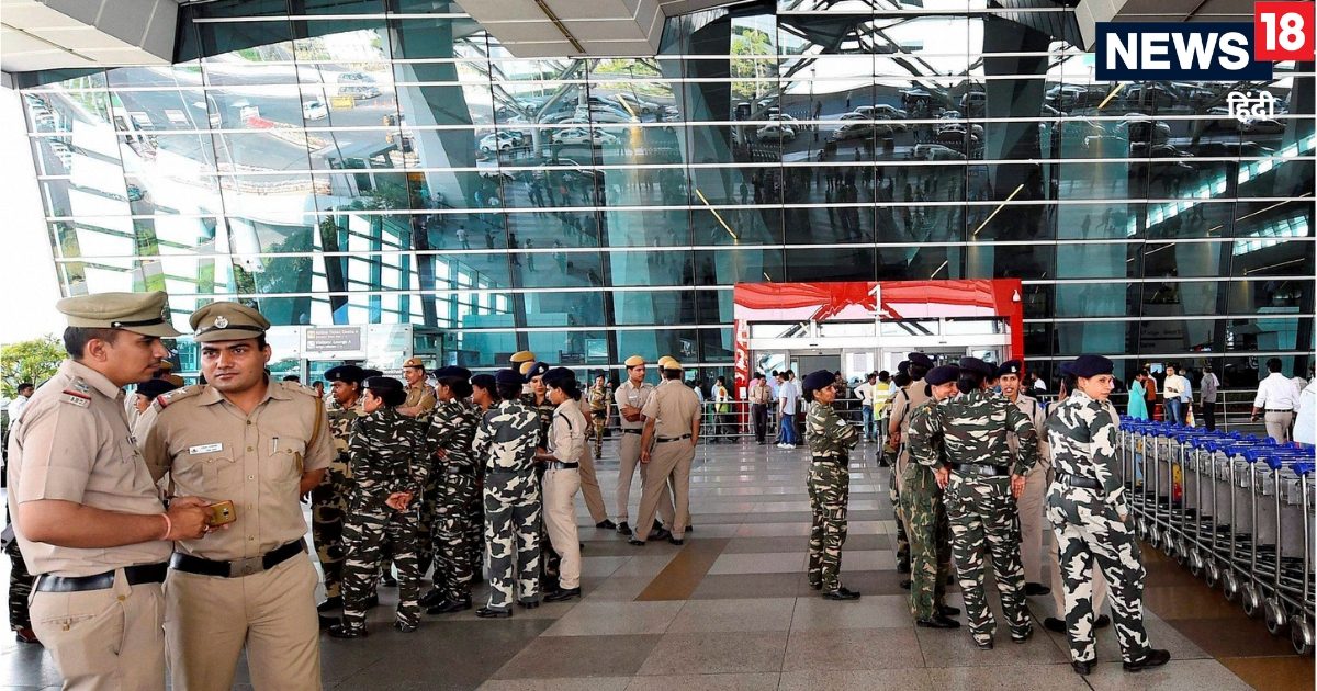 IGI एयरपोर्ट पर उतरा गोरा, फिर दिखाया ऐसा करतब, CISF के छूट रहे पसीने