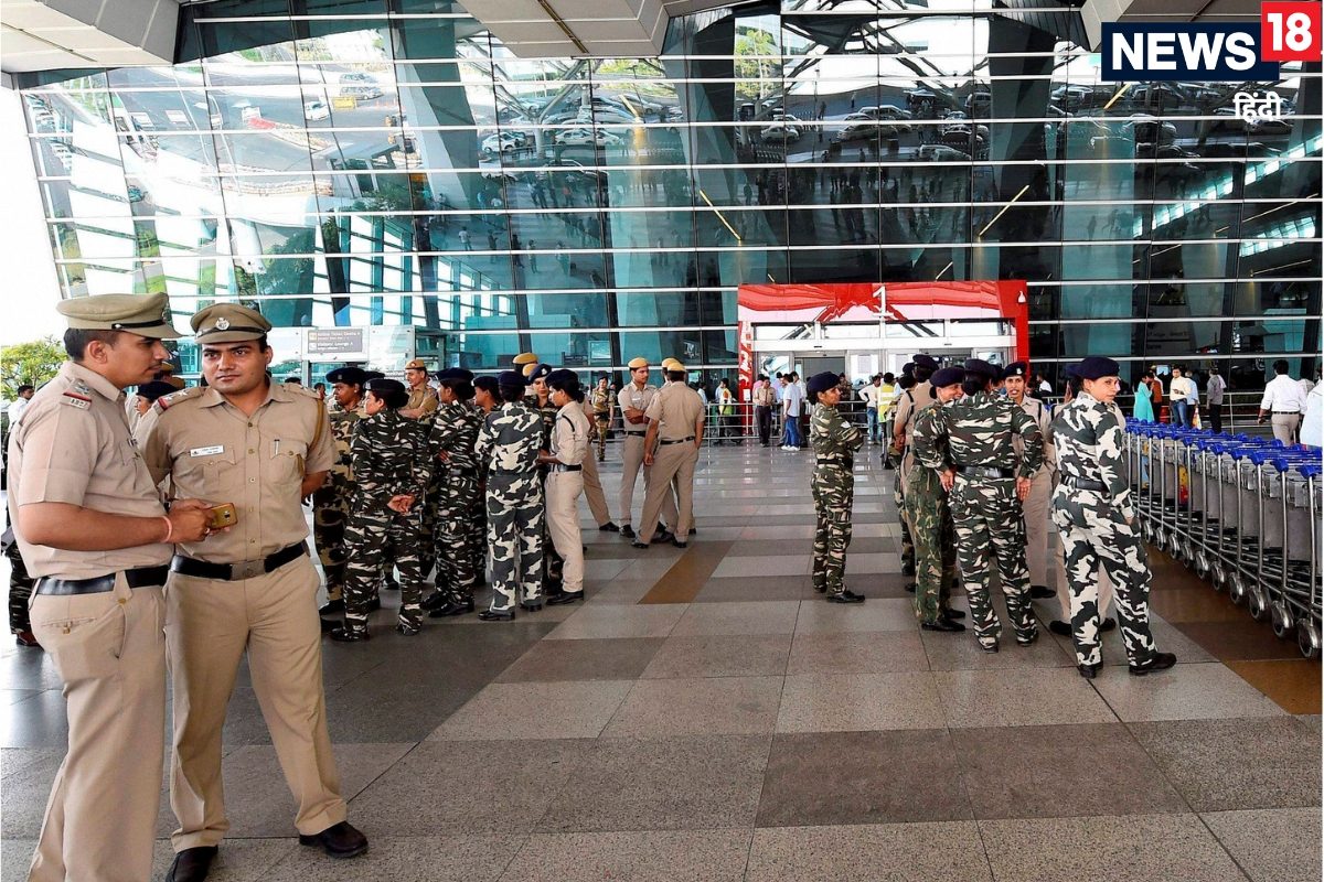 IGI एयरपोर्ट पर उतरा गोरा फिर दिखाया ऐसा करतब CISF के छूट रहे पसीने