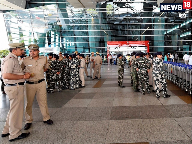 IGI एयरपोर्ट पर उतरा गोरा, फिर दिखाया ऐसा करतब, CISF के छूट रहे पसीने