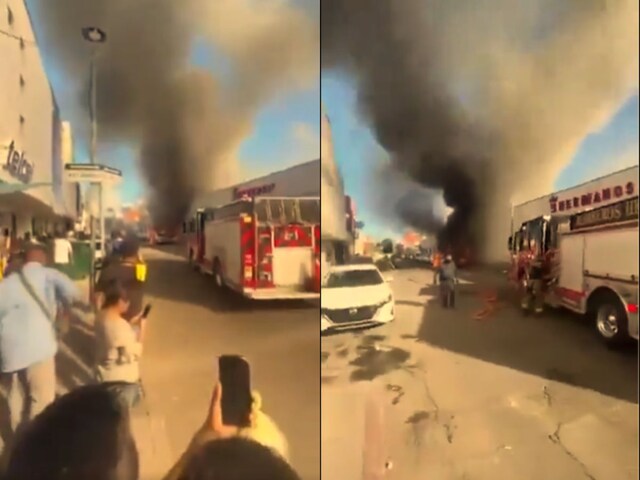 Explosion in department store in Mexico, terrible fire took the lives of 23 people