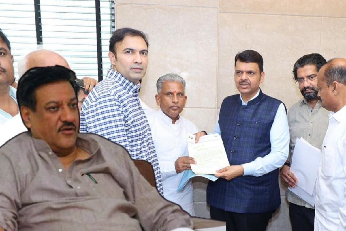 निकाय चुनाव का ऐलान होते ही टेंशन में कांग्रेस, फडणवीस से मिले चव्हाण के करीबी