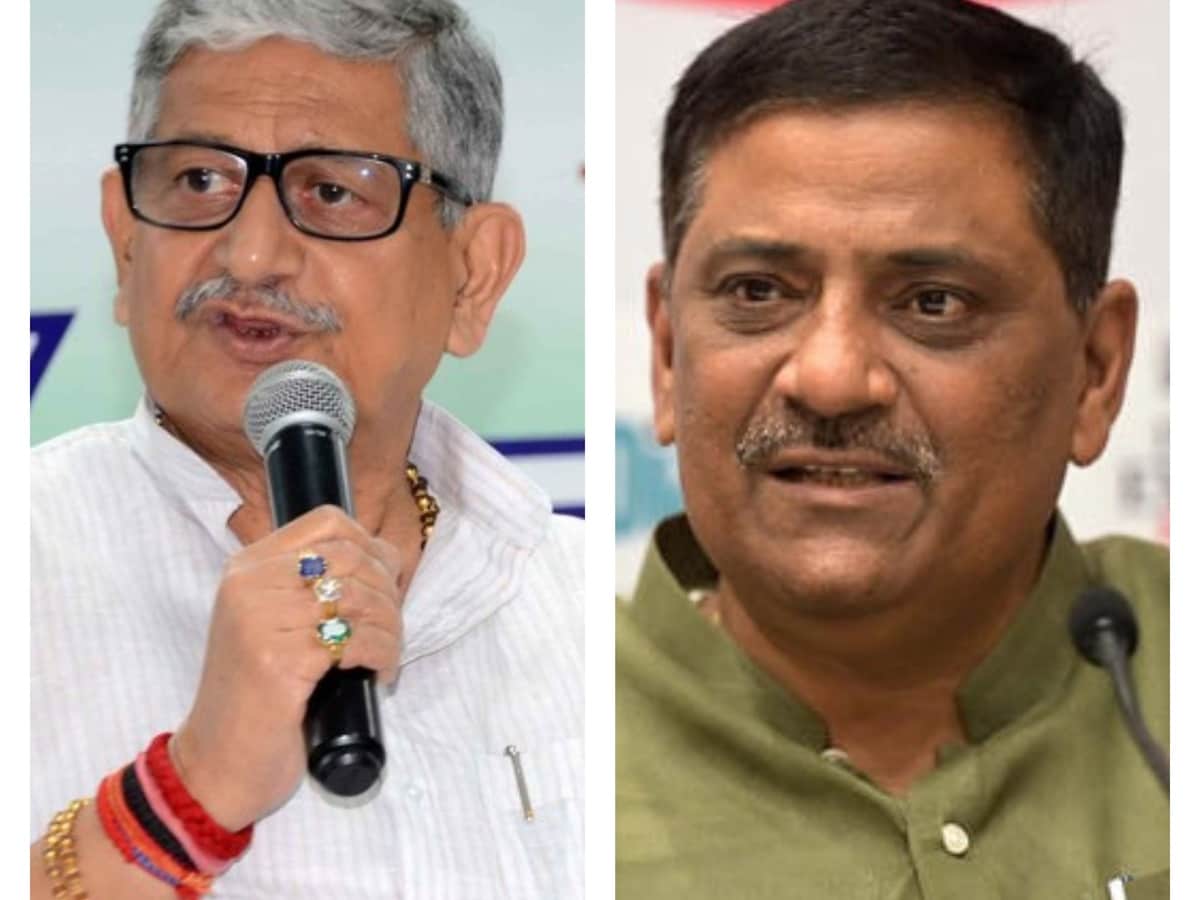 Lalan Singh Sanjay Jha leave for Delhi talks on Bihar cabinet formation intensify