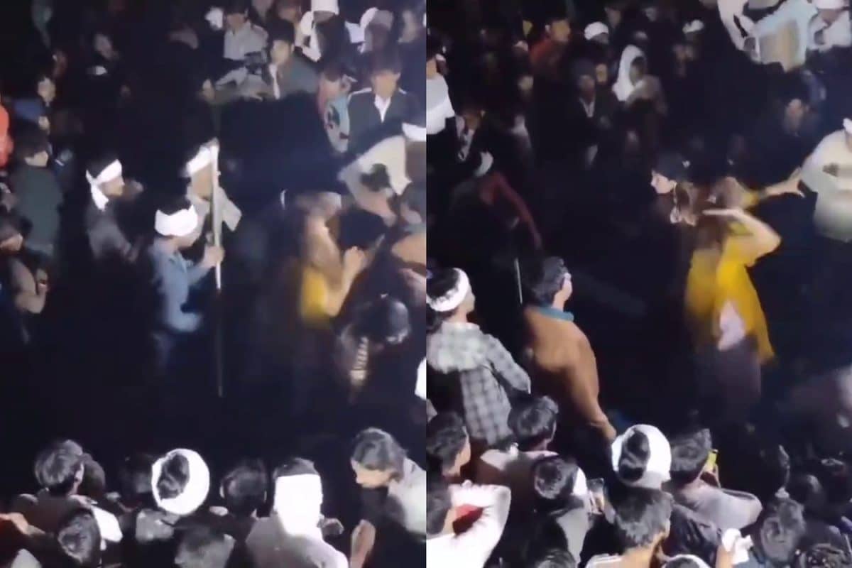 शादी में हंगामा! स्टेज पर नाच रही डांसर बिल्ली को जड़े ताबड़तोड़ थप्पड़