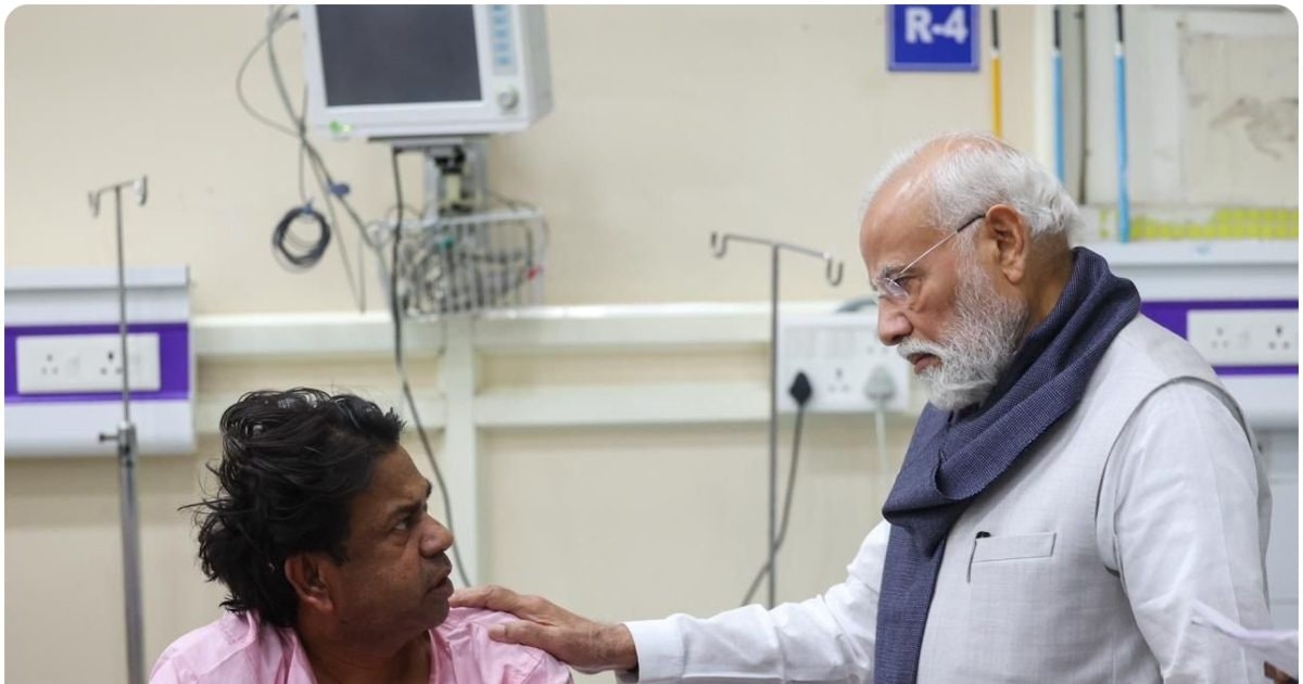 इंसाफ होकर रहेगा! LNJP अस्पताल में PM मोदी ने पीड़ितों के दर्द पर लगाया मरहम