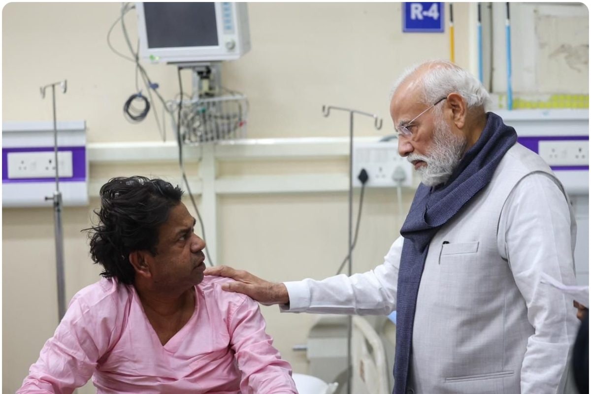 इंसाफ होकर रहेगा! LNJP अस्पताल में PM मोदी ने पीड़ितों के दर्द पर लगाया मरहम