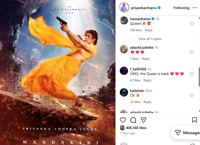 Priyanka post