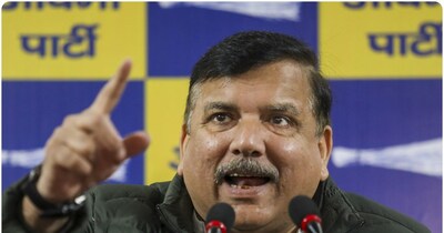 'आप' सांसद संजय सिंह. 