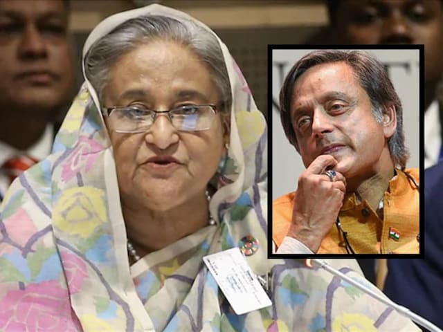 दिल्ली में बैठी हसीना को ढाका से मौत का फरमान, थरूर ने फैसले पर उठाए सवाल