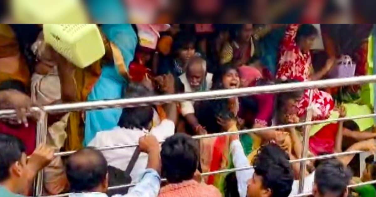 ग्रिल टूटी, 7 फीट ऊंचाई से गिरे श्रद्धालु...मंदिर में भगदड़ की इनसाइड स्टोरी