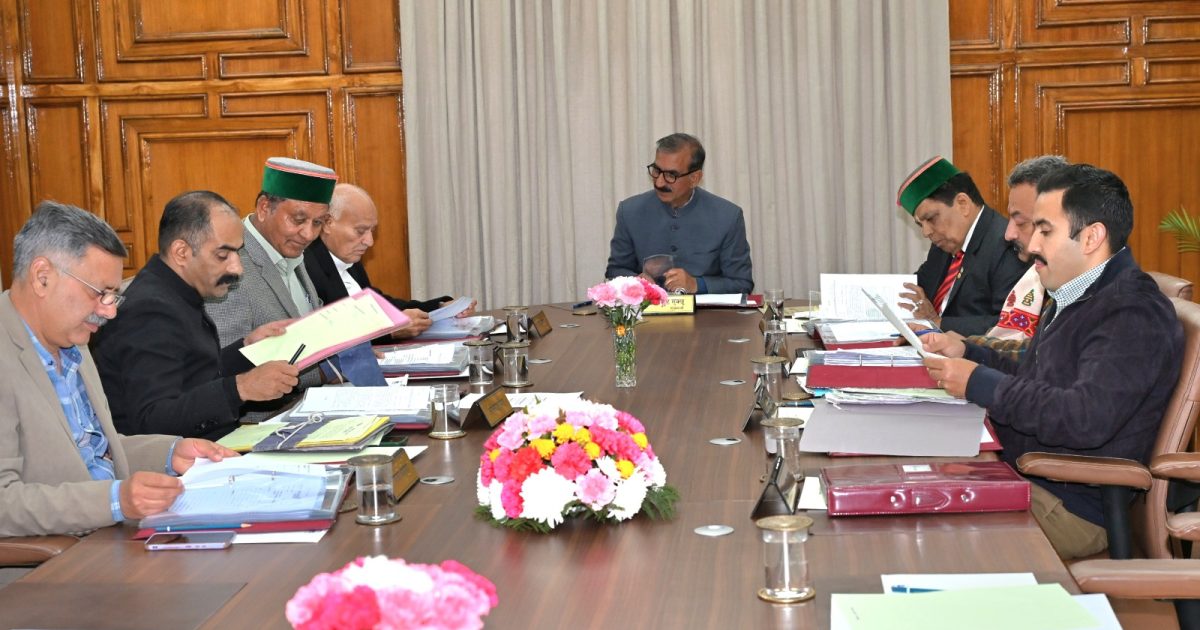 कैबिनेट मीटिंगः 1000 रोगी मित्रों की भर्ती करेगी सुक्खू सरकार