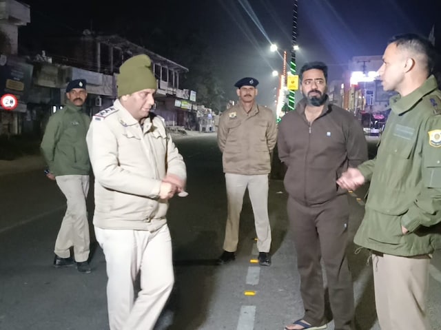 देर आए-दुरुरत आए!ऊना जिले में बिगड़ी कानून व्य़वस्था तो सड़कों पर उतरे DC-SP