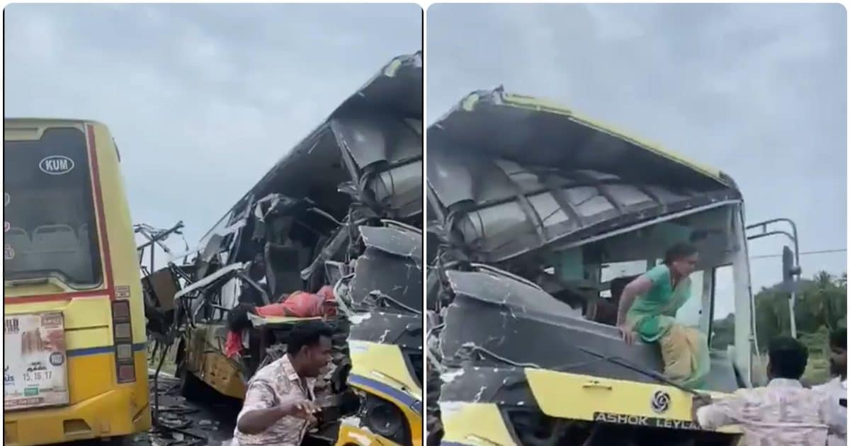 तमिलनाडु में दर्दनाक सड़क हादसा, 8 महिलाओं सहित 11 ने मौके पर ही तोड़ा दम