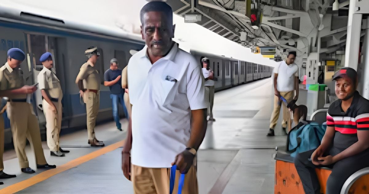 पत्नी को परेशान कर रहा मेट्रो कर्मी, शख्स बोला - स्टेशन को बम से उड़ा दूंगा