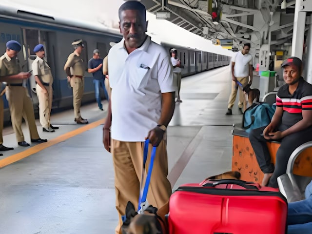 पत्नी को परेशान कर रहा मेट्रो कर्मी, शख्स बोला - स्टेशन को बम से उड़ा दूंगा