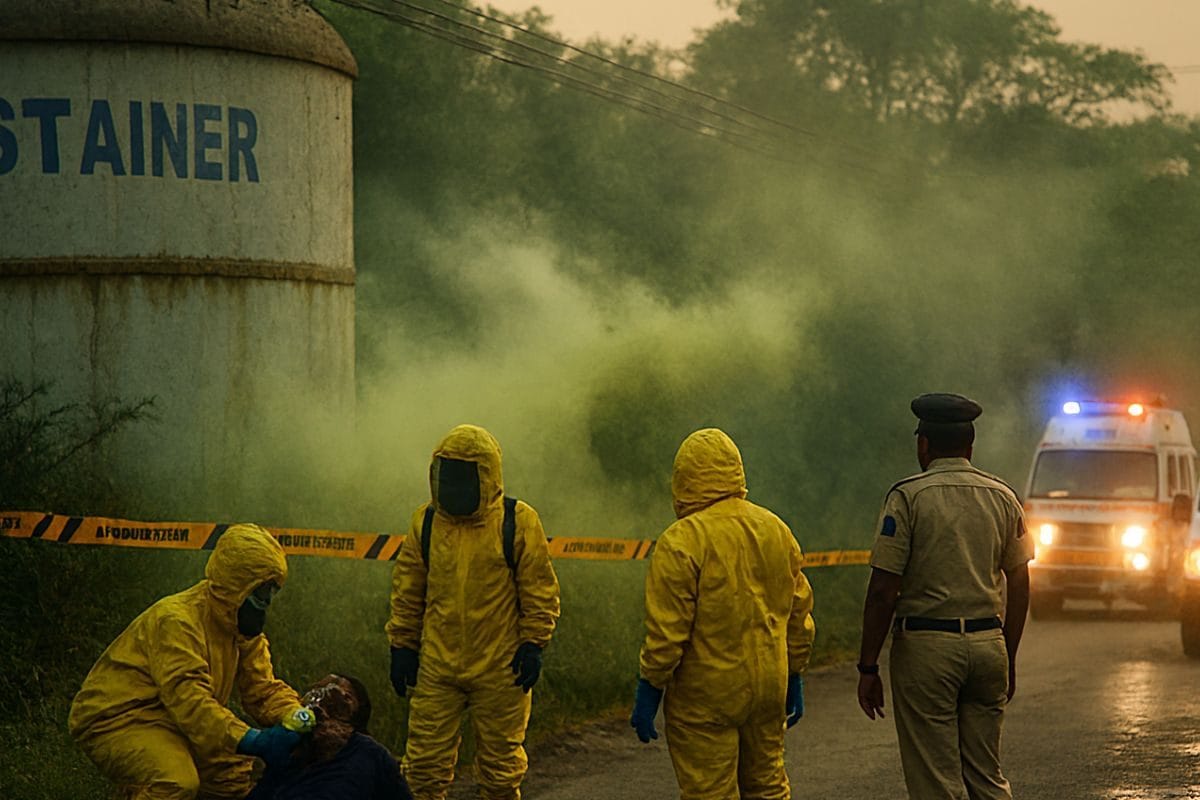 वसई बना मौत का गुबारा! लीक हुई जहरीली गैस, फिर...